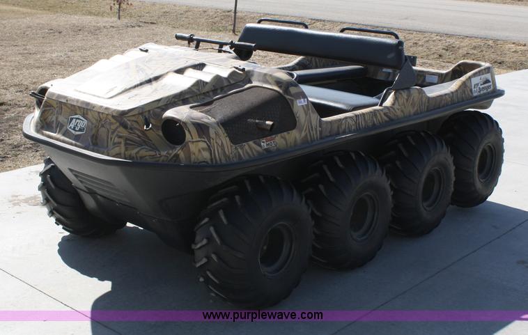 image for item 4935 2007 Argo Avenger 8x8 amphibious vehicle