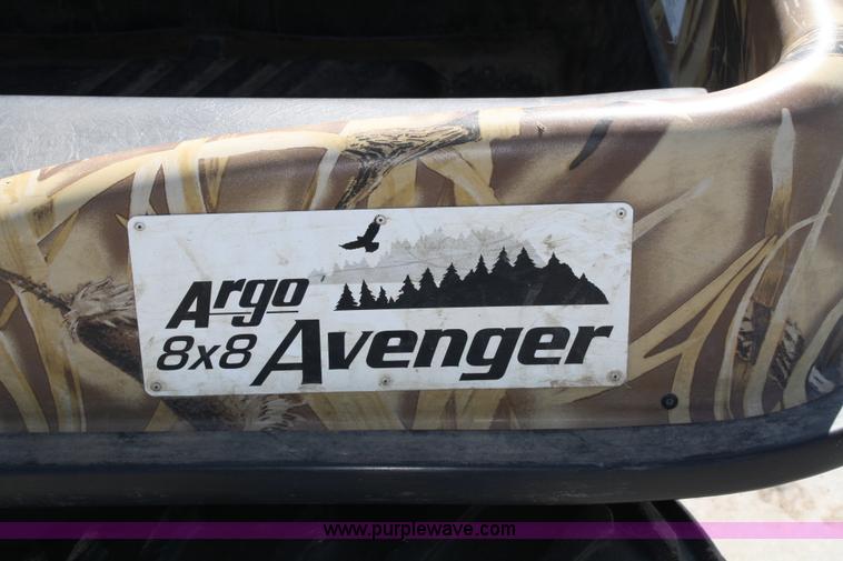 image for item 4935 2007 Argo Avenger 8x8 amphibious vehicle