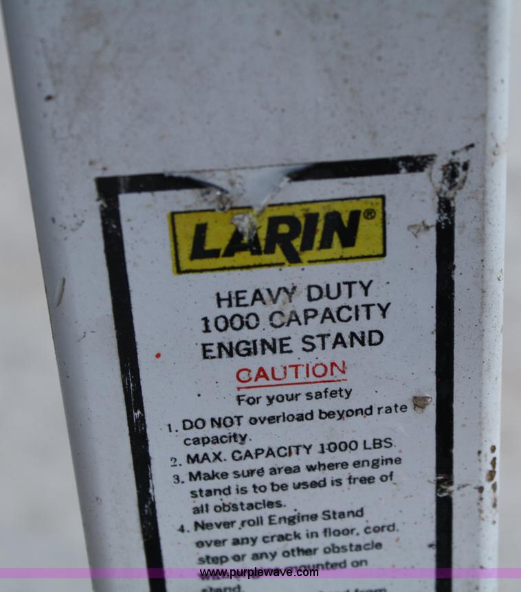 image for item 4968 Larin engine stand