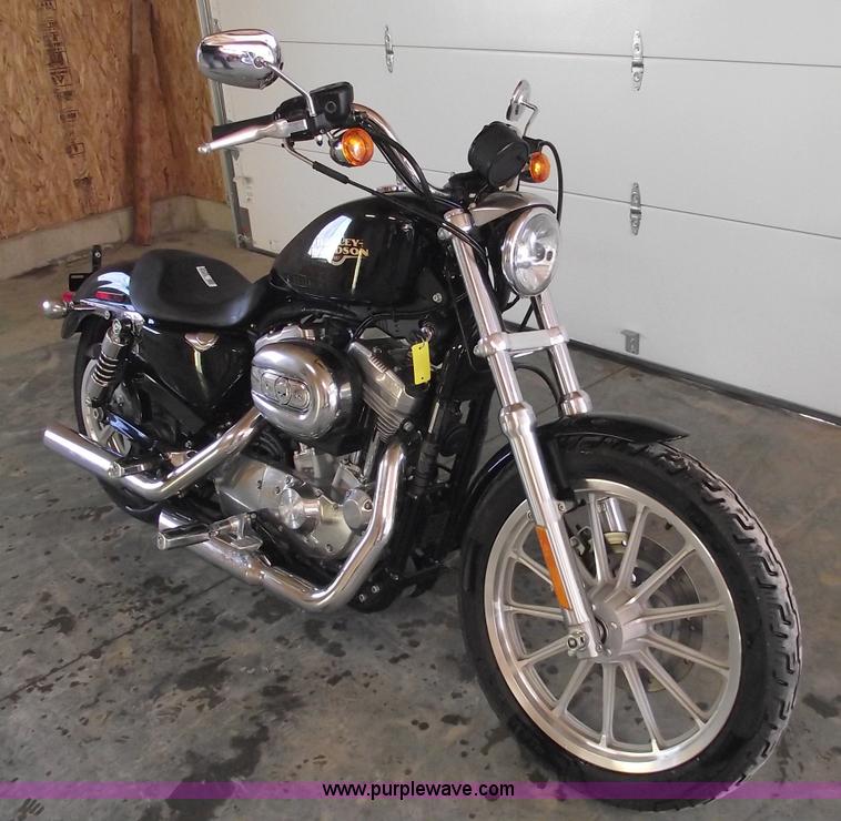 image for item 5439 2009 Harley Davidson 883 motorcycle