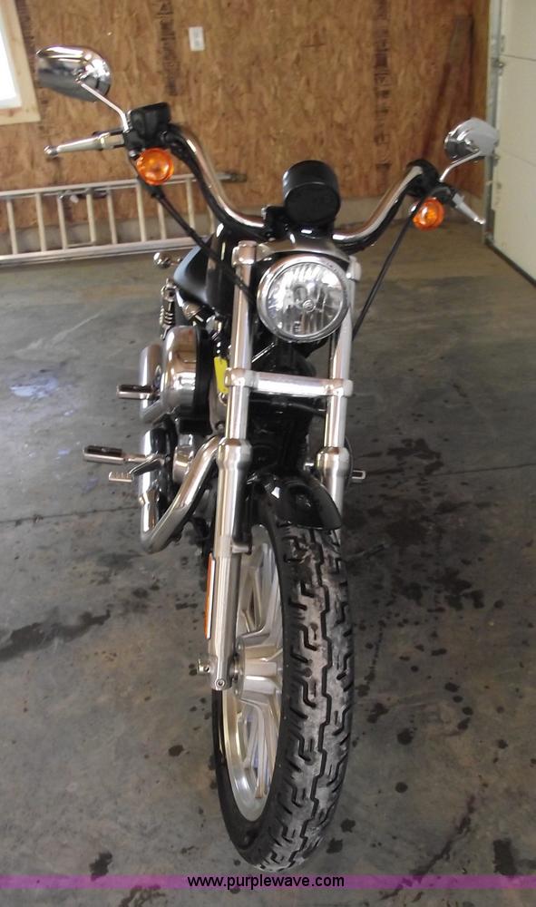 image for item 5439 2009 Harley Davidson 883 motorcycle