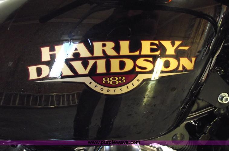 image for item 5439 2009 Harley Davidson 883 motorcycle