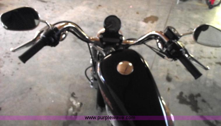 image for item 5439 2009 Harley Davidson 883 motorcycle