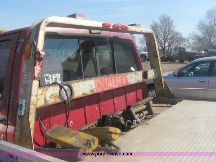 image for item 6936 1991 Ford F450 XLT Lariat roll back truck