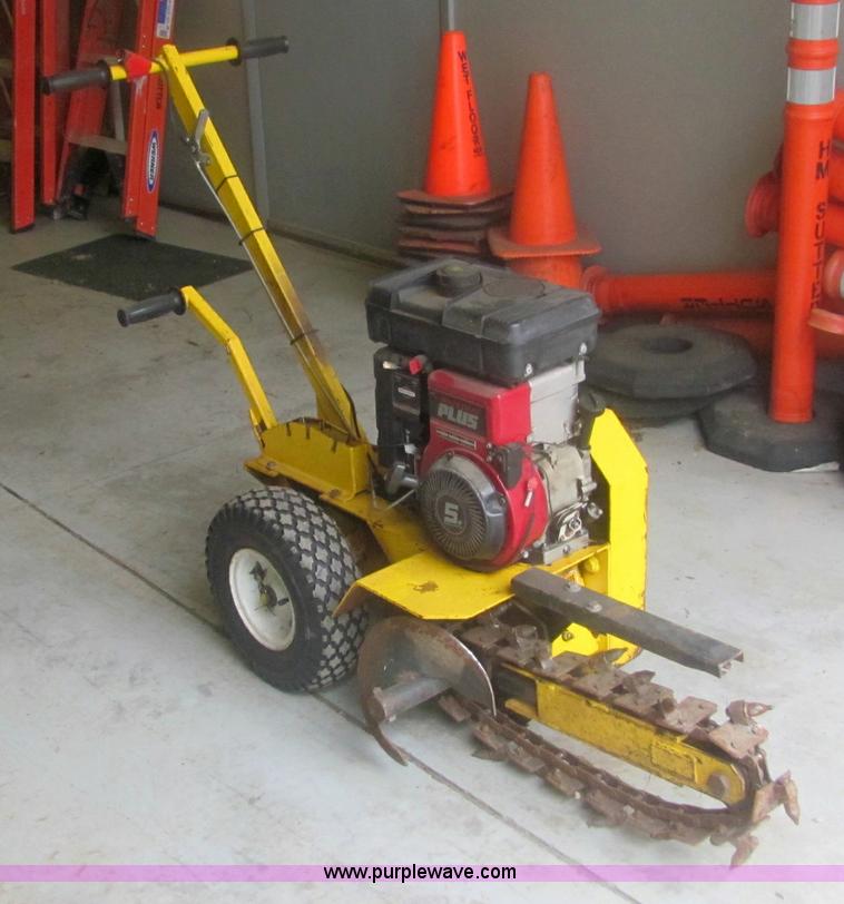 image for item 6948 Ground Hog walk behind trencher