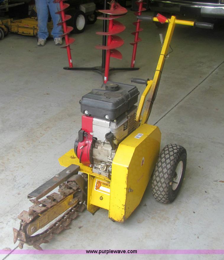 image for item 6948 Ground Hog walk behind trencher