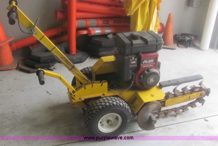 image for item 6948 Ground Hog walk behind trencher