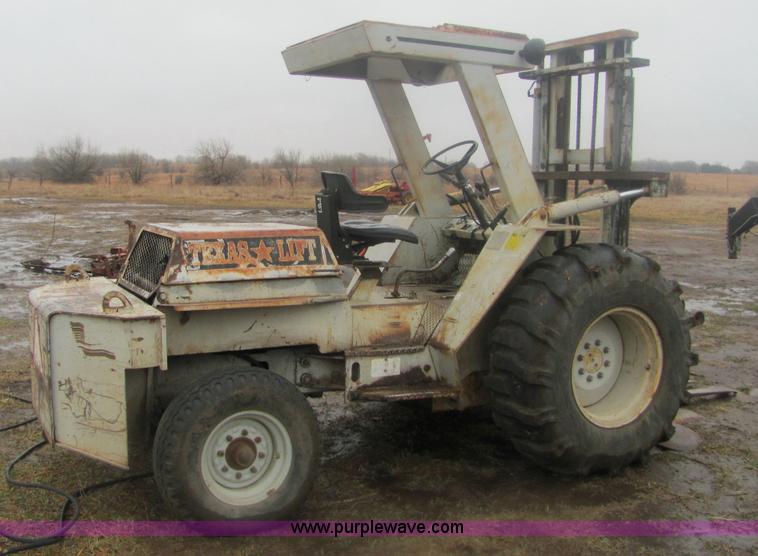 image for item 6953 1991 Texas TL-545-1 all terrain forklift