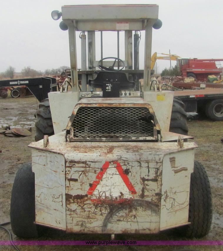 image for item 6953 1991 Texas TL-545-1 all terrain forklift