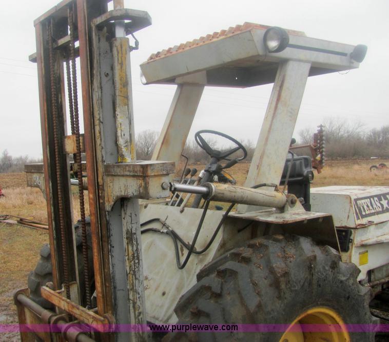 image for item 6953 1991 Texas TL-545-1 all terrain forklift