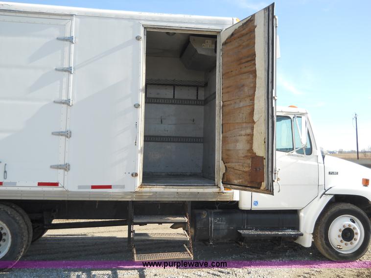 image for item 7820 1995 Freightliner FL60 insulated box truck
