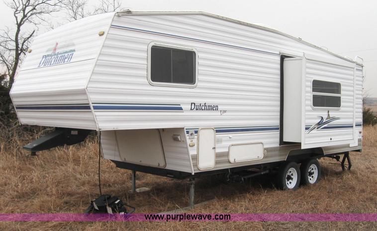 image for item 9134 2002 Dutchman 25QB fifth wheel camper