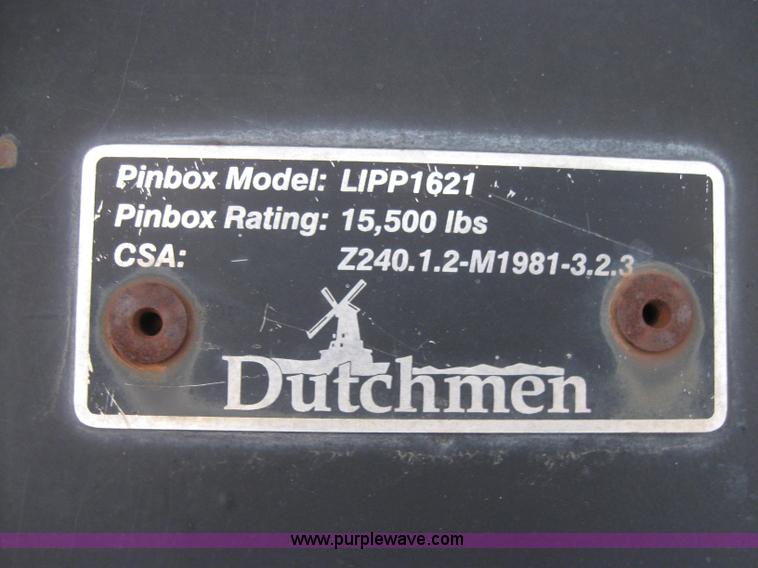 image for item 9134 2002 Dutchman 25QB fifth wheel camper