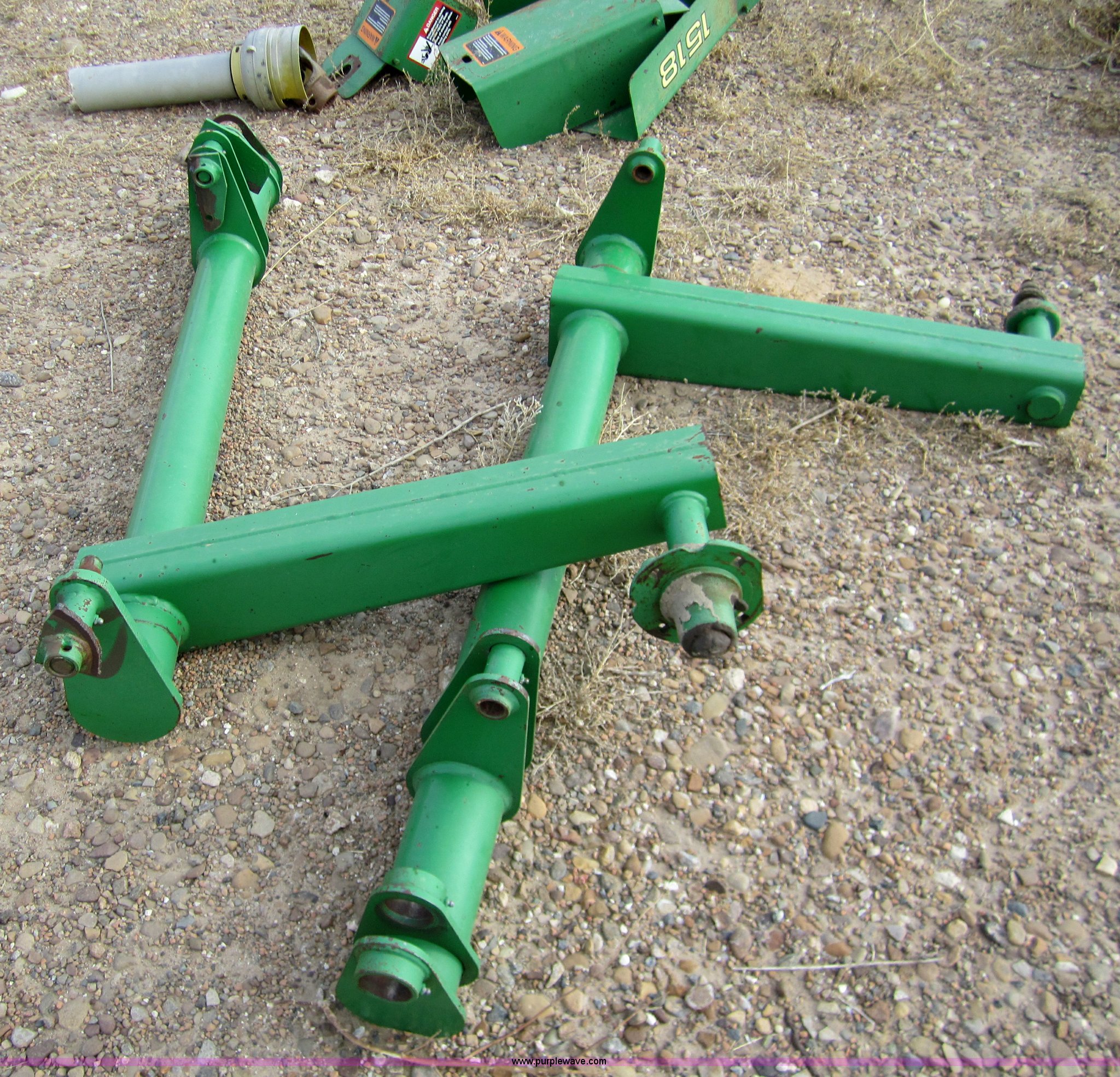 Assorted John Deere 1518 mower parts in Elkhart, KS Item 3331 sold