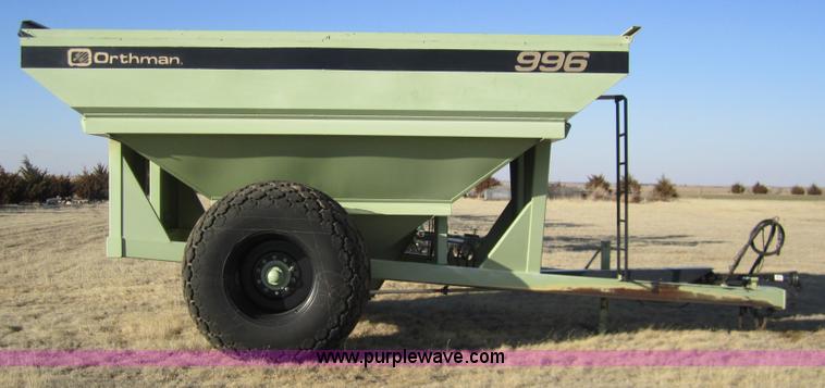 image for item 2970 Orthman 996 grain cart
