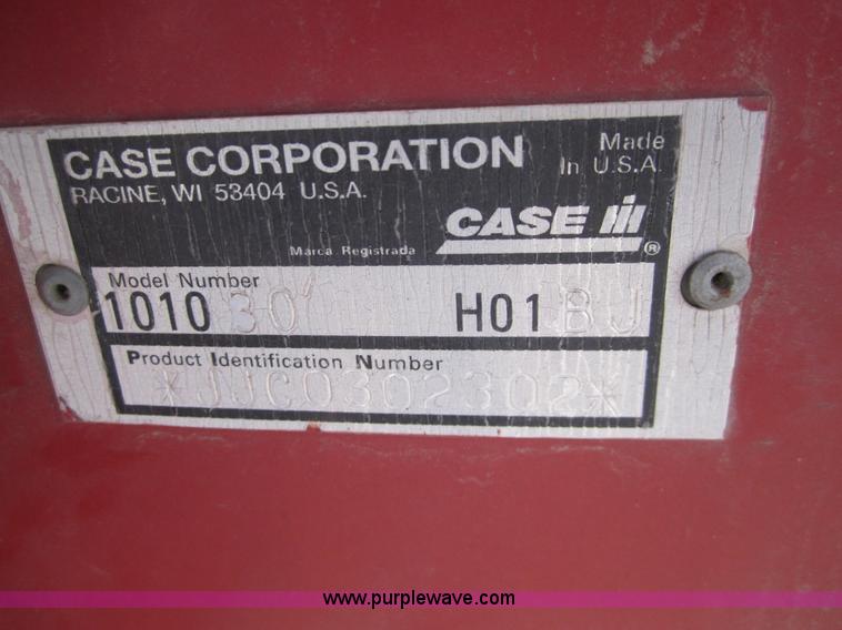 image for item 2995 Case 1010 30' platform header