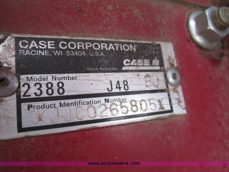 image for item 2996 1999 Case 2388 combine
