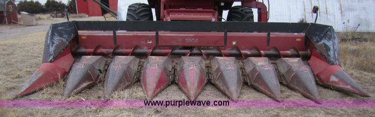 image for item 2997 1995 Case 1083 eight row corn header