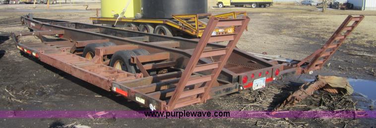 image for item 3198 1990 Jantz-femco 2812 combine trailer