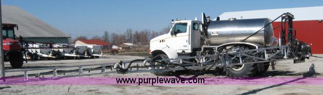 image for item 5393 2000 Sterling L8513 liquid sprayer truck with 90' aluminum booms