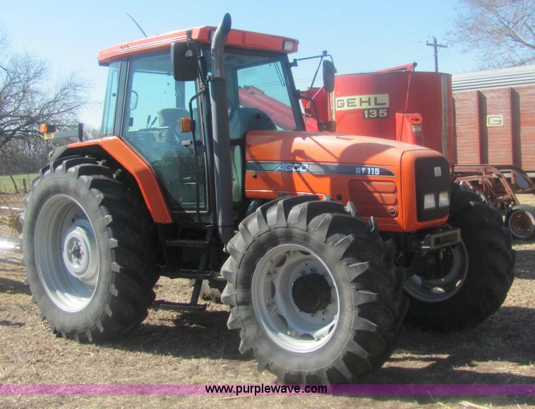 image for item 6924 2002 AGCO RT115 MFWD tractor