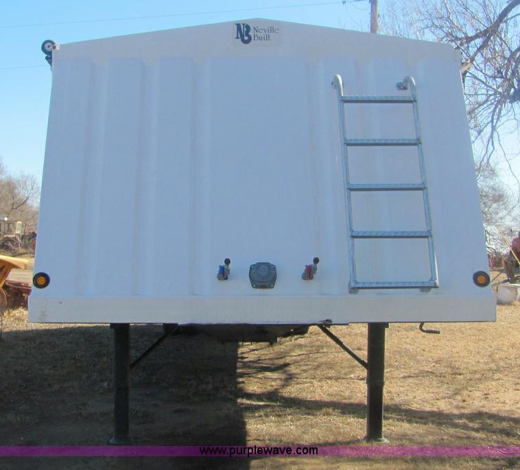 image for item 6926 2011 Neville double hopper grain trailer