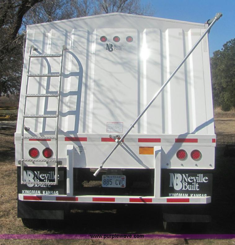 image for item 6926 2011 Neville double hopper grain trailer