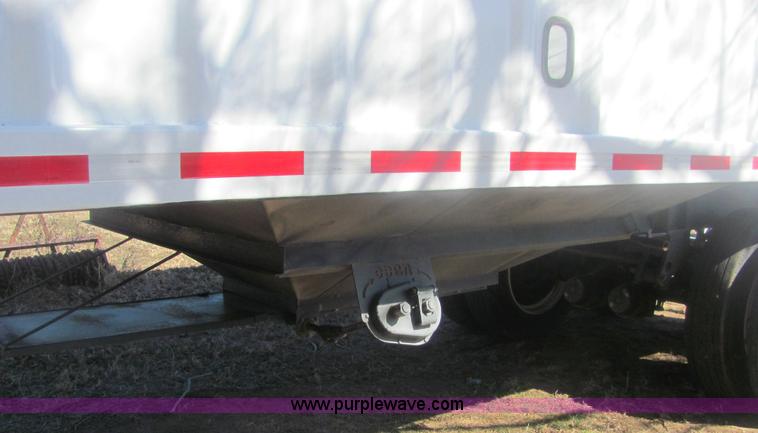 image for item 6926 2011 Neville double hopper grain trailer