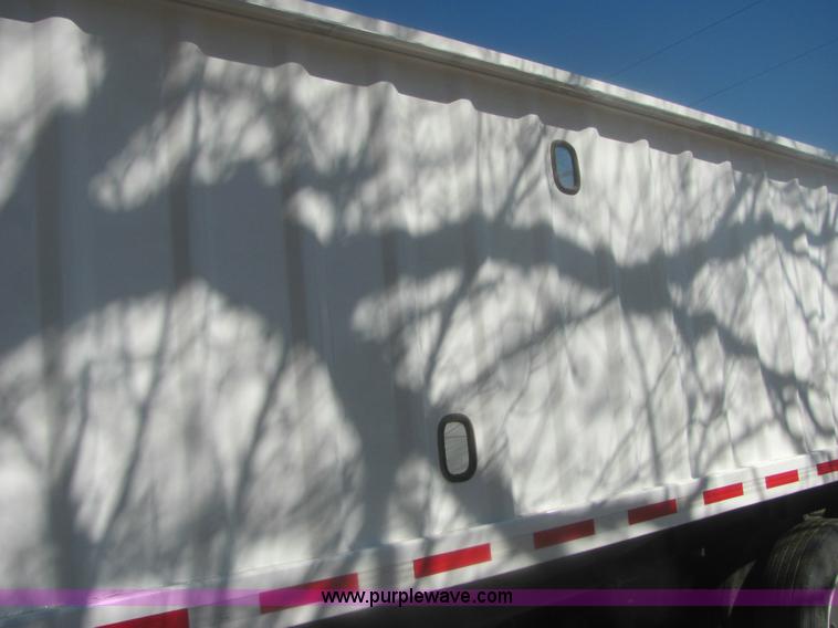 image for item 6926 2011 Neville double hopper grain trailer