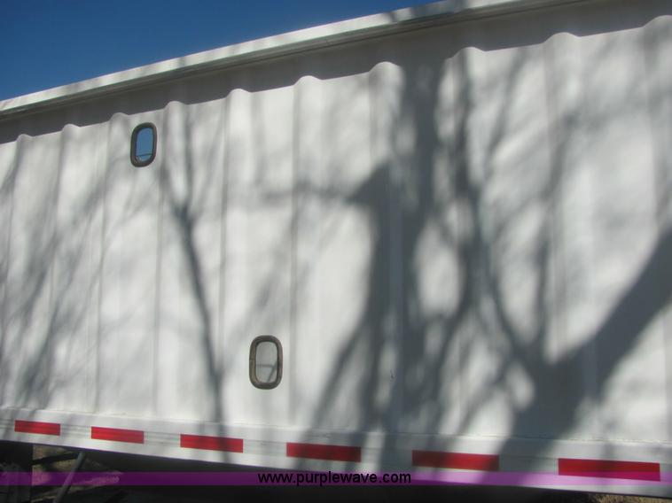 image for item 6926 2011 Neville double hopper grain trailer