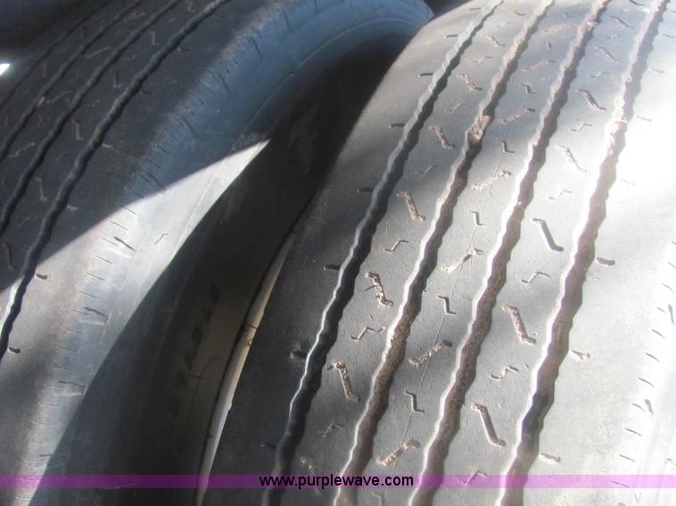 image for item 6926 2011 Neville double hopper grain trailer