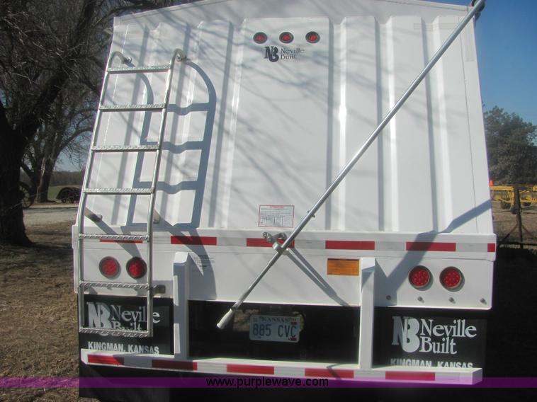 image for item 6926 2011 Neville double hopper grain trailer