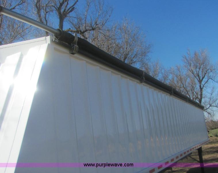 image for item 6926 2011 Neville double hopper grain trailer