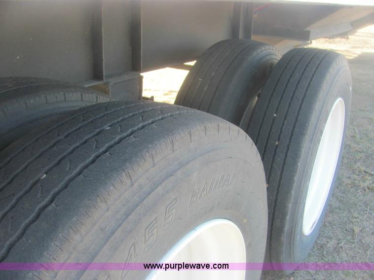 image for item 6926 2011 Neville double hopper grain trailer