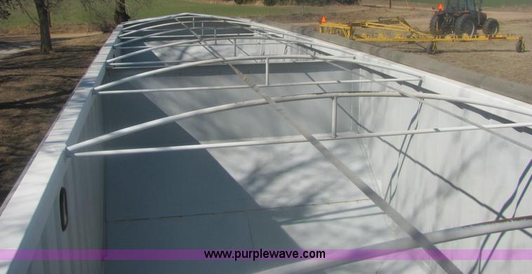 image for item 6926 2011 Neville double hopper grain trailer