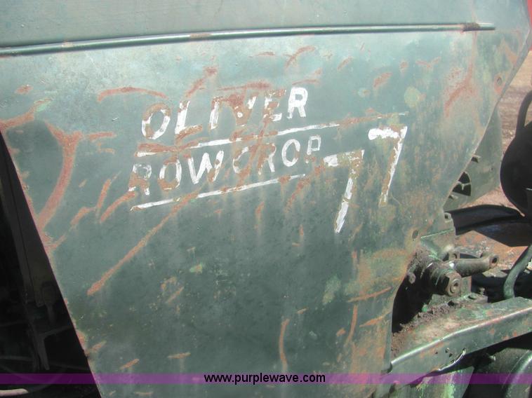 image for item 6928 Oliver 77 row crop tractor