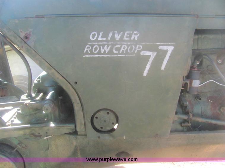 image for item 6928 Oliver 77 row crop tractor