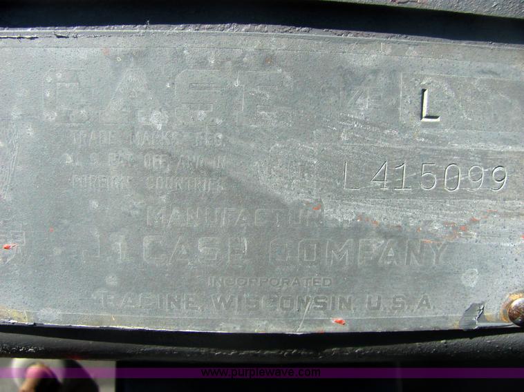 image for item 6929 Case L tractor