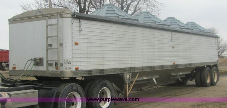 image for item 6957 1993 Timpte Super Hopper 40' grain trailer