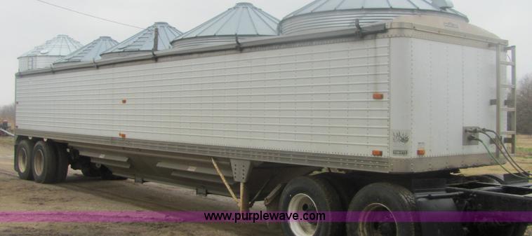 image for item 6957 1993 Timpte Super Hopper 40' grain trailer