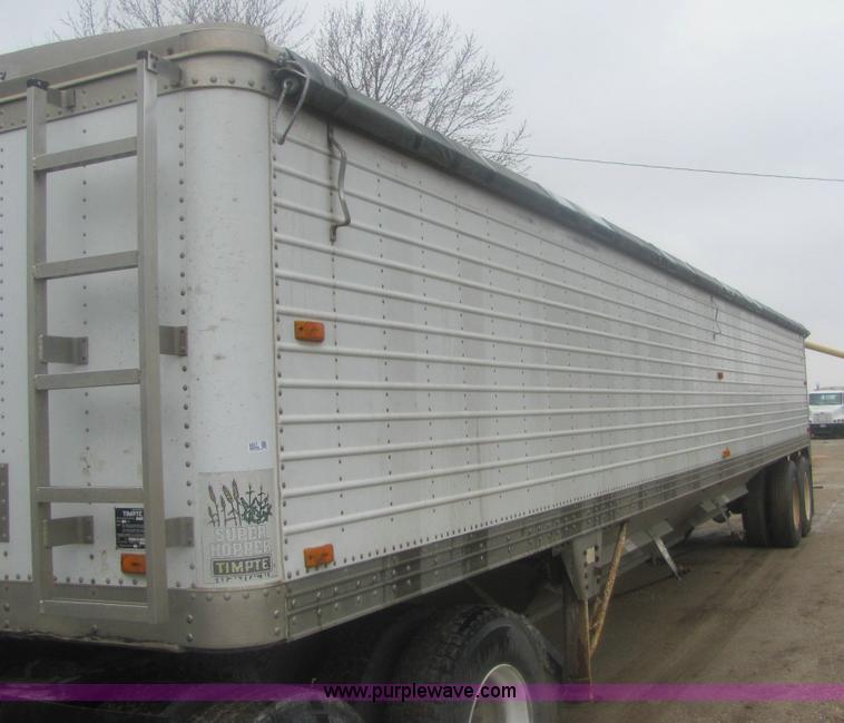 image for item 6957 1993 Timpte Super Hopper 40' grain trailer