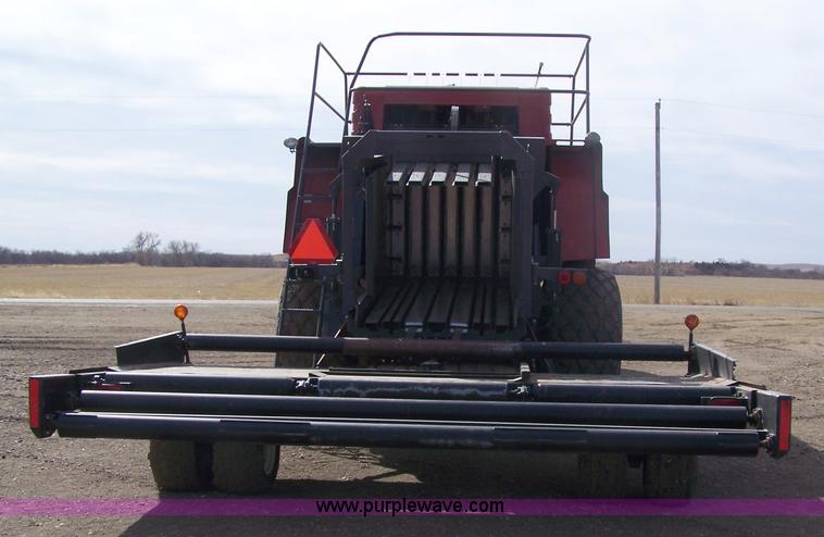 image for item 7288 2007 AGCO 7444 square baler with Phi Ber AG4102 accumulator