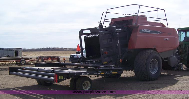 image for item 7288 2007 AGCO 7444 square baler with Phi Ber AG4102 accumulator