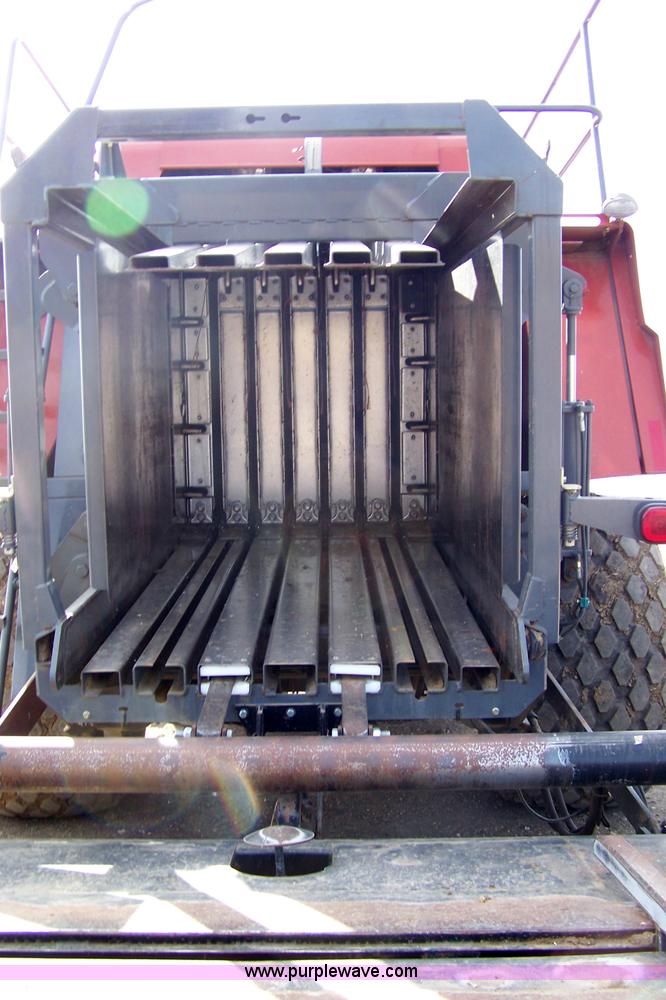 image for item 7288 2007 AGCO 7444 square baler with Phi Ber AG4102 accumulator