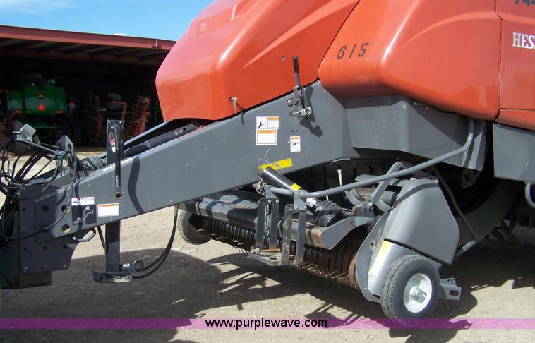 image for item 7288 2007 AGCO 7444 square baler with Phi Ber AG4102 accumulator