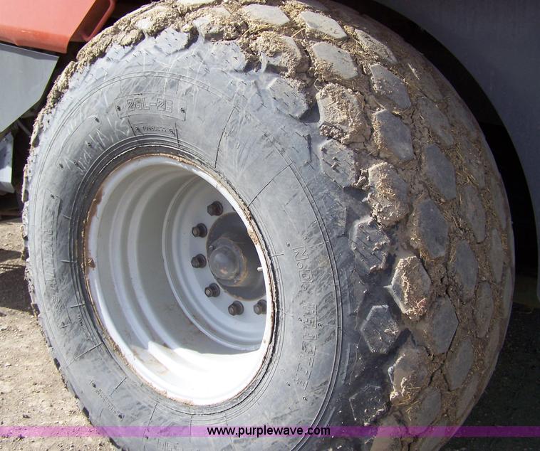 image for item 7288 2007 AGCO 7444 square baler with Phi Ber AG4102 accumulator