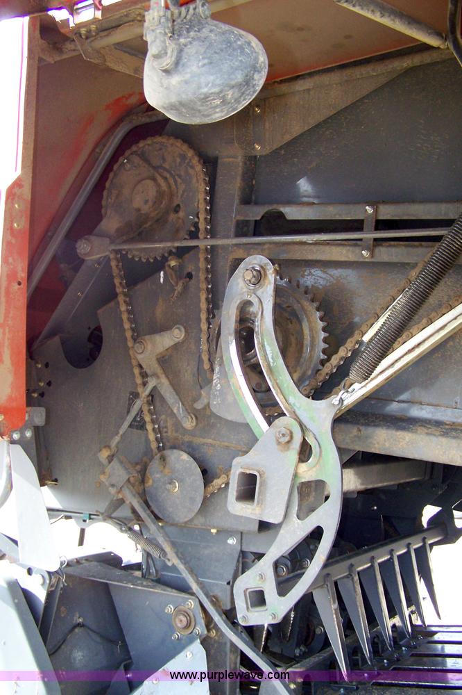 image for item 7288 2007 AGCO 7444 square baler with Phi Ber AG4102 accumulator