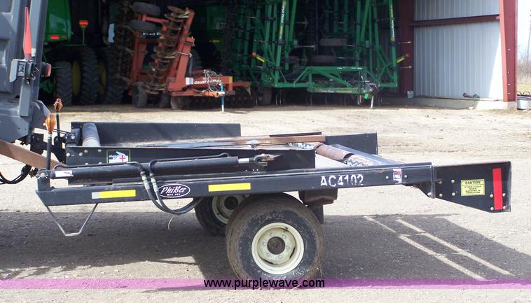 image for item 7288 2007 AGCO 7444 square baler with Phi Ber AG4102 accumulator