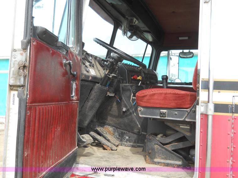 image for item 7819 1992 Kenworth K100E semi truck with hopper