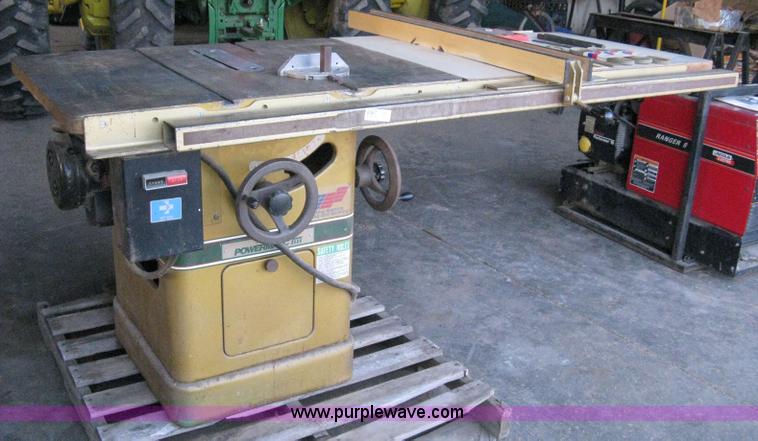 image for item 8067 Powermatic 66 10" tilting arbor saw